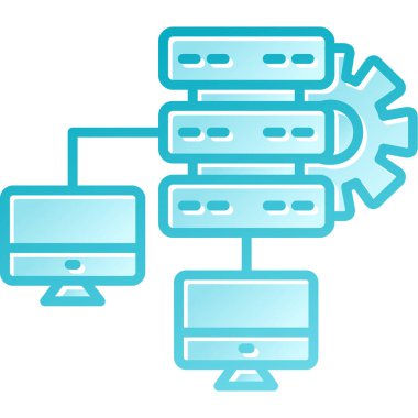 ağ simgesine bağlanan bilgisayarlar