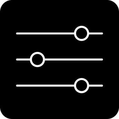 Modern bir simgenin vektör illüstrasyonu