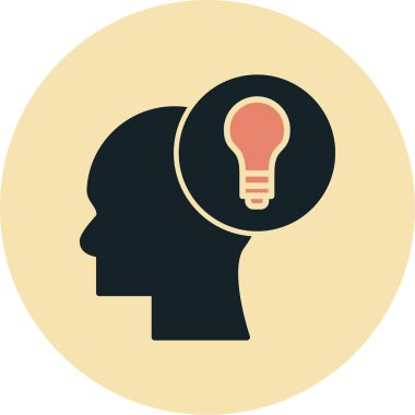 İçinde kafa olan ampul..