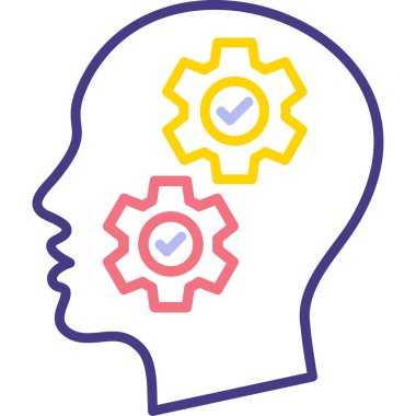 yaratıcı web simgesi basit illüstrasyon