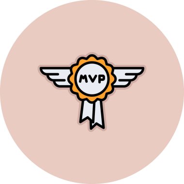 Madalya çelenginin vektör çizimi