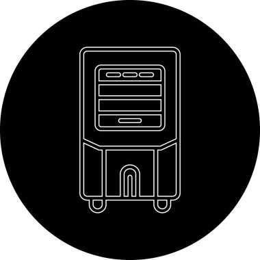 seo modern simgesinin vektör illüstrasyonu