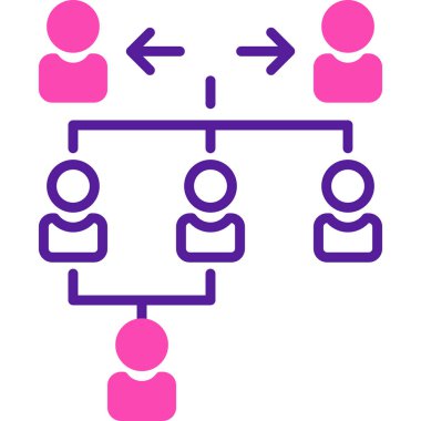 insanlar simge vektör illüstrasyonu