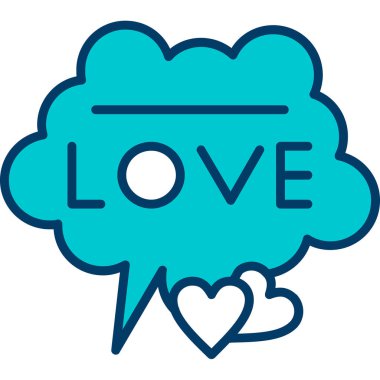 Aşk işareti olan kalp vektör çizimi tasarımı