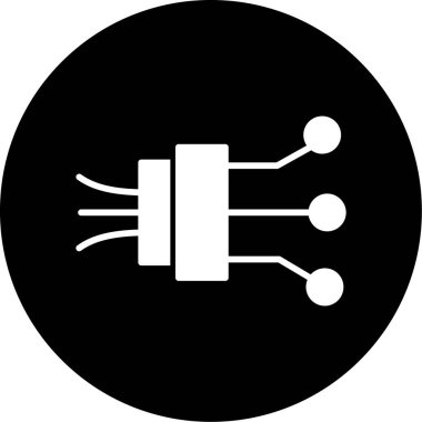 vektör Chip Simgesi illüstrasyonu