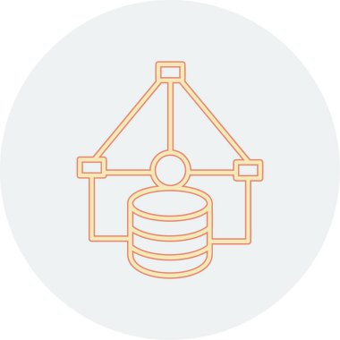 Modern b 'nin vektör illüstrasyonu inşa simgesinden yoksun