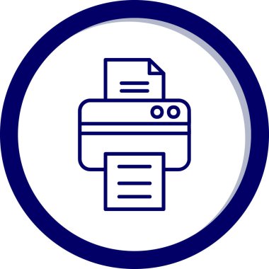 Dosya. Web simgesi basit illüstrasyon