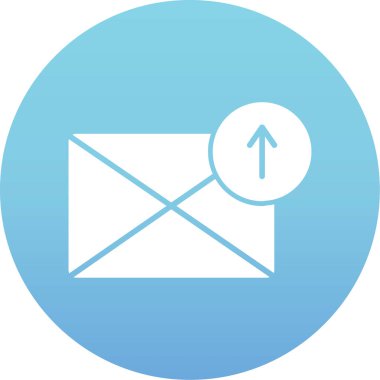 E- posta simgesinin vektör illüstrasyonu