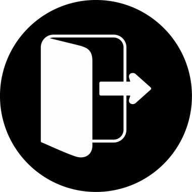 ok simgesinin vektör illüstrasyonu