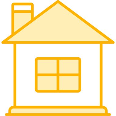 ev simgesi vektör illüstrasyonu