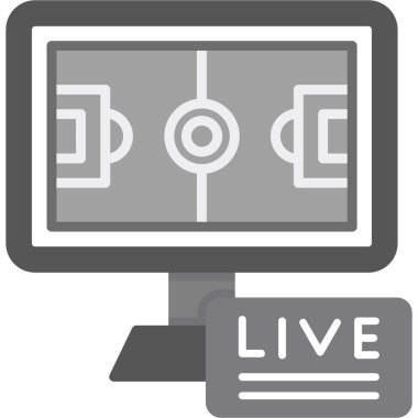 Taslak biçiminde canlı yayın simgesi