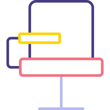 seo modern simgesinin vektör illüstrasyonu