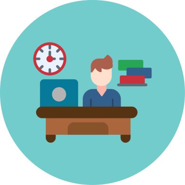 Otel vektör simgesi modern basit illüstrasyon