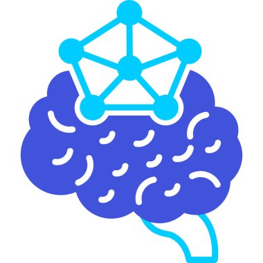 Beyin simgesi olan insan beyni