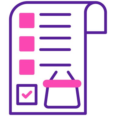 Pano simgesi. Web basit illüstrasyonu