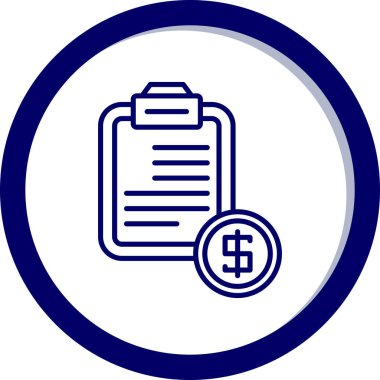 Para vektörü simgesi modern basit vektör illüstrasyonu