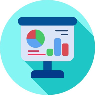 analitik grafik veri simgesi - taslak biçimi