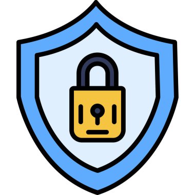 Koruma kalkanı güvenlik simgesi