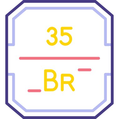 Kimyasal. Web simgesi basit illüstrasyon