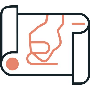 Spor. Web simgesi basit illüstrasyon