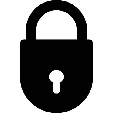 ikon vektör illüstrasyonunu kilitle