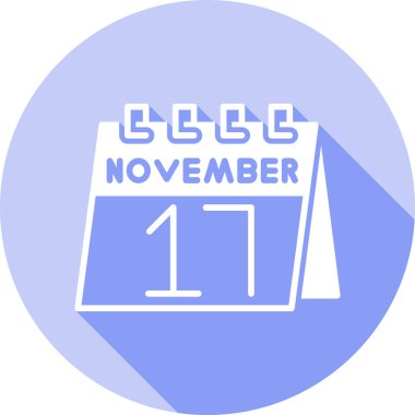 Kasım 'ın 18' i bir günlük takvimde geçiyor.