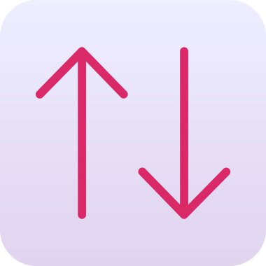 ok simgesi, vektör illüstrasyonu