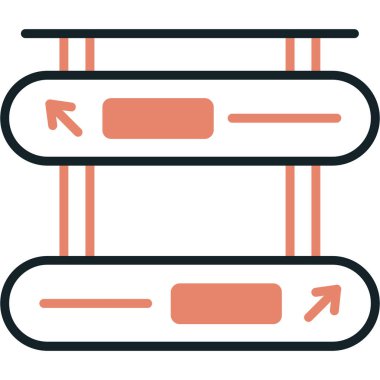 Kitap. Web simgesi basit illüstrasyon