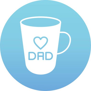 Baba sabıka simgesi, vektör illüstrasyonu