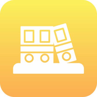 Modern b 'nin vektör illüstrasyonu eksik simgesi