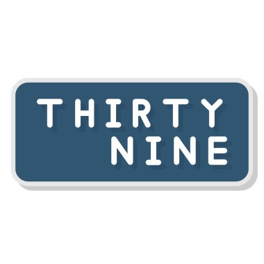 Beyaz arkaplanda 2 numara izole edildi