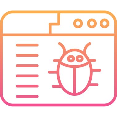 hata simgesi vektör illüstrasyonu