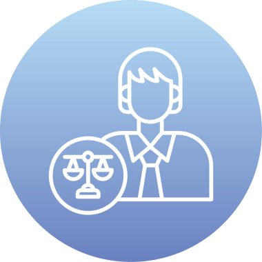 Modern simgenin vektör illüstrasyonu