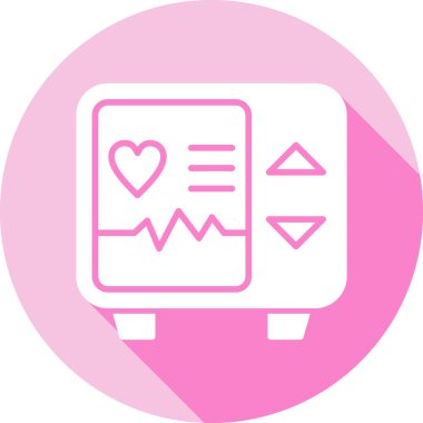 Modern bir simgenin vektör illüstrasyonu