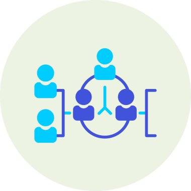 şebeke. Web simgesi basit illüstrasyon