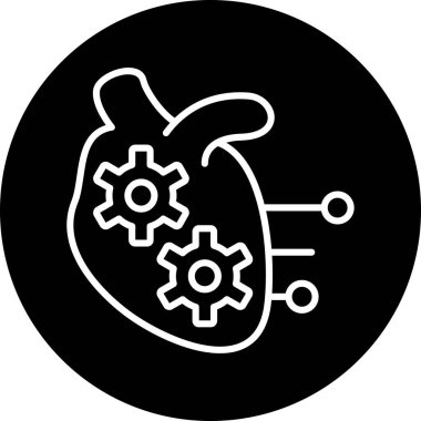 vektör ayarı simgesi, basit illüstrasyon