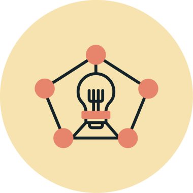 Vektör illüstrasyonu, simge ögesi biçimi