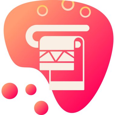 yiyecek et vektör simgesi modern basit vektör illüstrasyonu