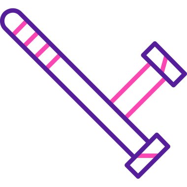 Çekiç. Web simgesi basit illüstrasyon