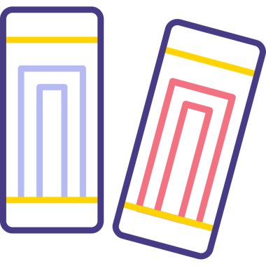 Modern eğitim ikonunun vektör illüstrasyonu