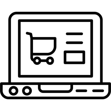 Alışveriş arabası çizimi