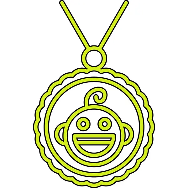 Şirin bir çizgi film karakterinin vektör çizimi