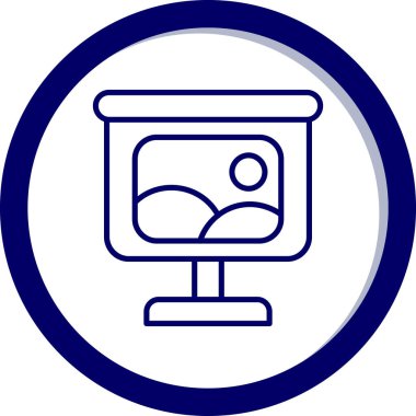 Modern b 'nin vektör illüstrasyonu eksik simgesi