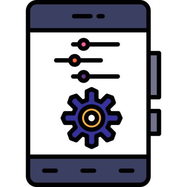 mobil akıllı telefon simgesi