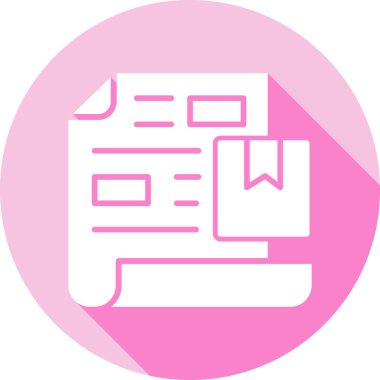 Dosya. Web simgesi basit illüstrasyon