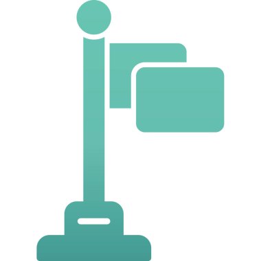 Modern b 'nin vektör illüstrasyonu eksik simgesi