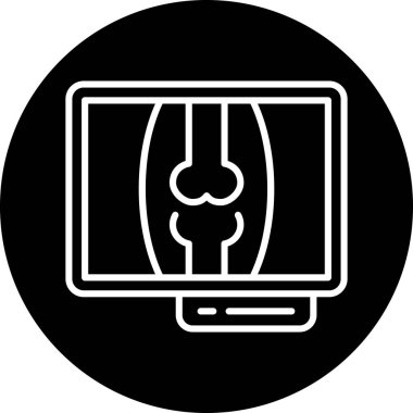 Modern b 'nin vektör illüstrasyonu bilgisayar ekranının simgesinden yoksun