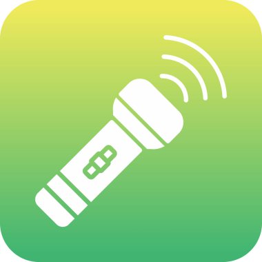 Radyo simgesi, vektör illüstrasyonu