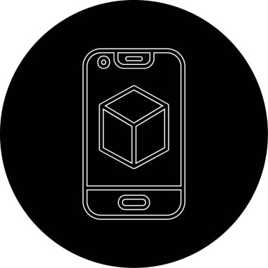 Vektör Mobil simge illüstrasyonu