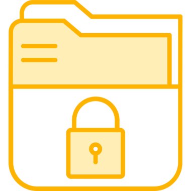 ikon vektör illüstrasyonunu kilitle